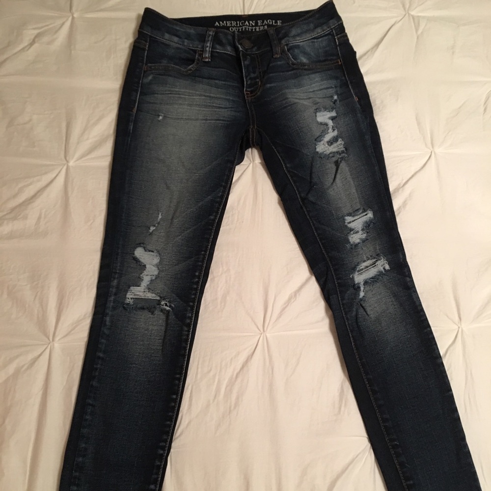 American Eagle size 2 reg. super stretch jeggings